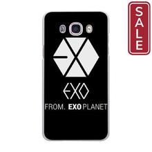 SALE- Exo Kpop band BTS boys pattern hard White Case cover