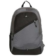 Fastrack Textured Grey Polyester Unisex Backpack - A0697NGY01