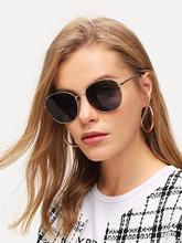 Metal Frame Sunglasses