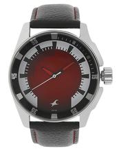 Red Dial Analog Watch