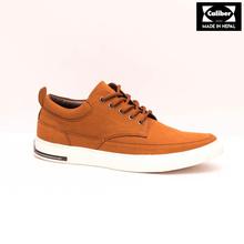 Caliber Shoes Tan Brown Casual Lace Up Shoes For Men (536 O)