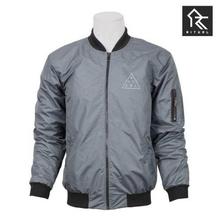 Ritual Waterproof Quilted Bomber Jacket For Men - Black