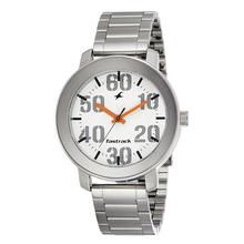 Fastrack Casual Analog White Dial Men's Watch-3121SM01