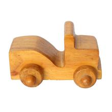 Brown Wooden Truck Modelled Toy