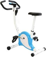 Cardio Fitness Exercise Bike Pedal Perfect Home Cycle Weight Loss For Men And Women (White/Blue)