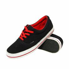 Goldstar Casual Shoes (Export 203-black with red lace)