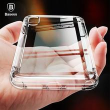 Baseus Safety Airbags Soft TPU Cover Case for iPhone XS / X 5.8 inch - Transparent