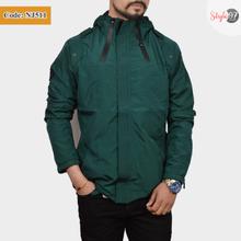 Men Fashion Side Zipper Windproof Jacket