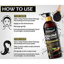 POSITIVE Root therapy Plus+ KALONJI OIL for Hair (Black seed