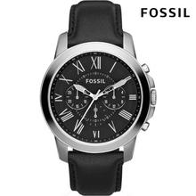 Fossil Watch Grant Black Dial Chronograph Watch For Men- FS5374