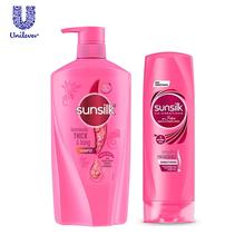 Sunsilk  thick & long shampoo 625 ml+sunsilk smooth & managable conditioner 300 ml combo