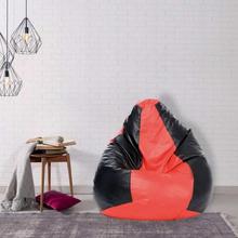 Red/Black Nudge Classic Bean Bag 2xl