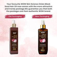 WOW Skin Science Onion Black Seed Hair Oil - Controls Hair