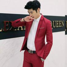 Men's Maroon Summer Blazer