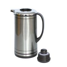 Silver/Black Geepas Hot & Cold Vacuum flask 1.0 L.