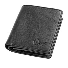 Orkee Artificial Leather RFID Protected Black Men's Wallet