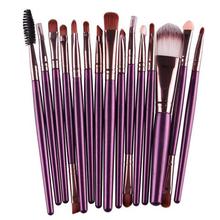 MAANGE Pro 15Pcs Makeup Brushes Set Eye Shadow Foundation