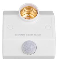 Microwave Motion Sensor Bulb Holder