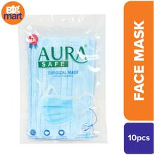 Aura Safe Surgical Mask 10Pcs