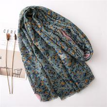 Korean Style Sun Protection Premium Printed Scarves For