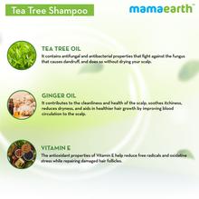 Mamaearth Tea Tree Shampoo for Dandruff Free Hair – 250ml