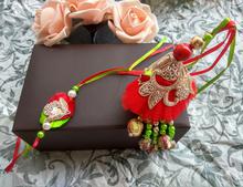 Handmade Designer Exclusive Pair Rakhi For Brother