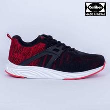 Caliber Shoes Black/grey Ultralight Sport Shoes For Men - ( 640 )