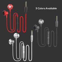 CHINA SALE-   TOPK 3.5mm Heavy Bass Wired Earphone In-Ear