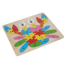 Crab Puzzle With Alphabets For Kids
