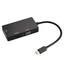 Aafno Pasal 3 in 1 Mini Display Port to HDMI/DVI/VGA Cable Adapter