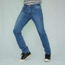 Sky Blue Stretchable Denim Pant For Men