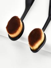 Oval Makeup Brush Set 3pcs