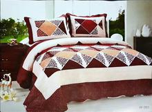 Diamond Print style 100% Cotton Quilted Bedcover With Pillow Cover