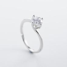 Sterling silver ring_Wan Ying jewellery diamond ring s925