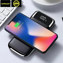 JOYROOM 10000mah Power Bank Dual USB Qi Wireless Charger Fast Charger Portable External Battery Powerbank