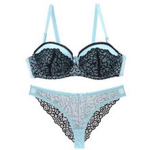 Sexy Lace Bra Intimate Set Push up Lcate Sexy Underwear