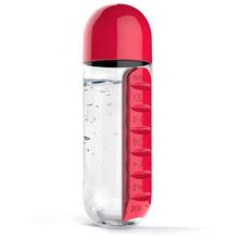 Pill & Vitamin Organizer Water Bottle 600ml