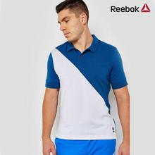 Reebok Classic Advanced Polo T-shirt for Men (Blue DJ1910)