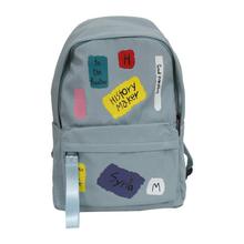 New Women's Sky Blue Printed Backpack Women Backpacks School Bag For Girls Fashion Rucksack Waterproof Nylon Travel Bag By Bajrang