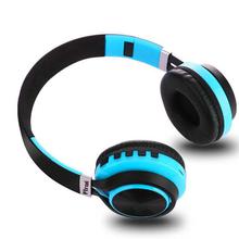 PTron Kicks Bluetooth Headset Wireless Stereo Headphone With Mic For All Smartphones (Blue)