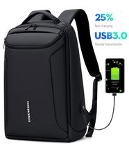 Waterproof USB Charging 15.6 inch Laptop Backpack