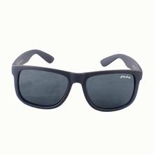 GREY JACK Rect.400% UV Protected Black Wayfarer Sunglasses