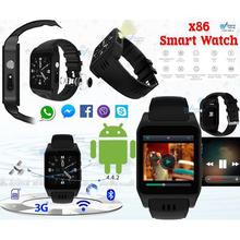 X86 ( 3G + WiFi ) SmartWatch Phone Android 4.4.2