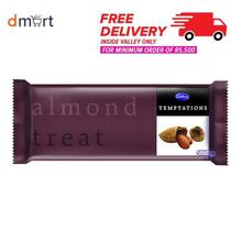 Cadbury Temptations Chocolate Bar, Almond Treat, 72g 