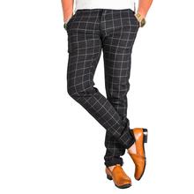 Virjeans Stretchable Cotton Check Black Chinos Pant for Men (VJC 715) 4