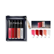 O.TWO.O 5PCS Lip Gloss Set Velvet Liquid Lipstick