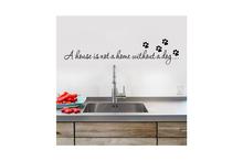 A House Is Not A Home Without A Cute Dogs Paw Wall Stickers
