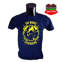 One Piece The Worst Generation Black T-Shirt for Men