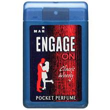 Engage Man Classic Woody Pocket Perfume,18 Ml