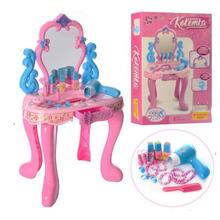 Kids Children Pretend Play Make Up Table Toys Vanity Set